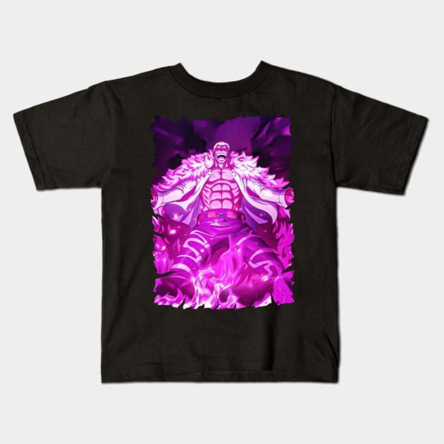 DONQUIXOTE DOFLAMINGO ANIME MERCHANDISE Kids T-Shirt by julii.draws